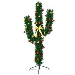 Costway 5Ft Pre-Lit Cactus Christmas Tree LED Lights Ball Ornaments -Northlight Decor Sale GUEST f17a110f af3d 4f6a 969b 352e5fa9fe03