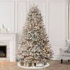 Puleo 7.5' Pre-Lit Flocked Idaho Spruce Artificial Christmas Tree -Northlight Decor Sale GUEST f1e39353 31ea 4cf1 81de ffbab9aa4171