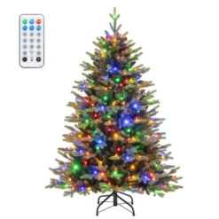 Costway 5/6/7 FT Pre-Lit Christmas Tree Hinged With 250/350/470 Multi-color Lights -Northlight Decor Sale GUEST f1e986bf 869f 4647 9597 9c34f7e86f23