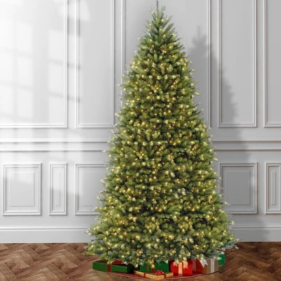 10' Prelit PowerConnect Dunhill Fir Artificial Christmas Tree Dual Color Lights - National Tree Company 4 10' Prelit PowerConnect Dunhill Fir Artificial Christmas Tree Dual Color Lights - National Tree Company - Image 2
