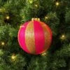 3.5" Christmas Hot Pink Thread Wrapping Ornament - Wondershop™ -Northlight Decor Sale GUEST fa9b0538 1036 4bb7 b9d4 fd887a6ecf51