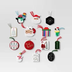 100ct Christmas Tie-On Gift Tags Classic Icons Multi-Pack - Wondershop™ -Northlight Decor Sale GUEST fb875acc fe7c 442b a6ed b8d8fc6ec24d