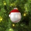 4" Christmas Glass Baseball With Hat Ornament - Wondershop™ -Northlight Decor Sale GUEST fd80d675 3d2f 4e8e 8247 d119922ef5b8