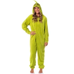 Seven Times Six Dr. Seuss GRINCH Who Stole Christmas Hooded Costume Pajama Union Suit Green -Northlight Decor Sale GUEST fdbc4868 4eed 4666 84a6 78948f30c23d