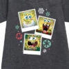 Girls' - SpongeBob SquarePants - Christmas Photo Collage Graphic Short Sleeve Fleece Dress -Northlight Decor Sale GUEST ffda0ca5 c039 46a6 ad38 f10a2fe50ee3